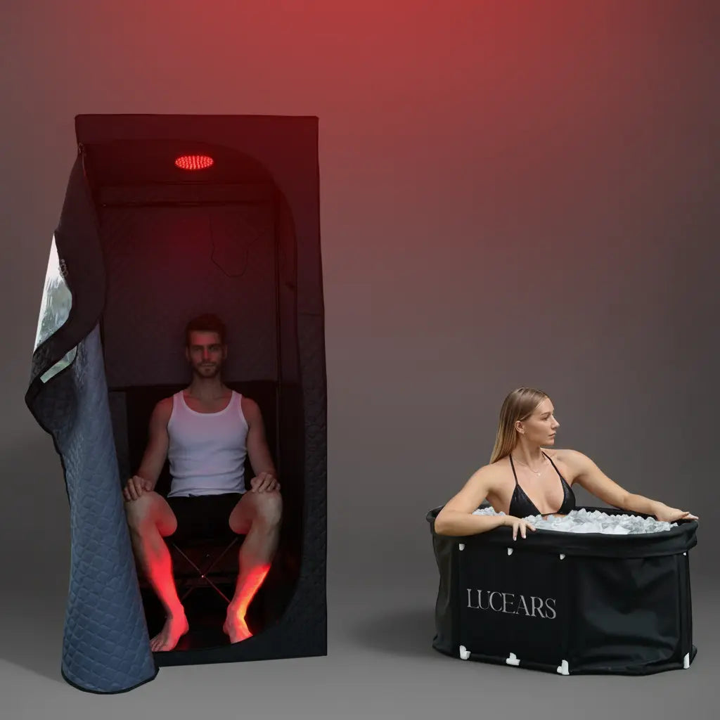 ice bath after sauna can enhance the effect of both therapy