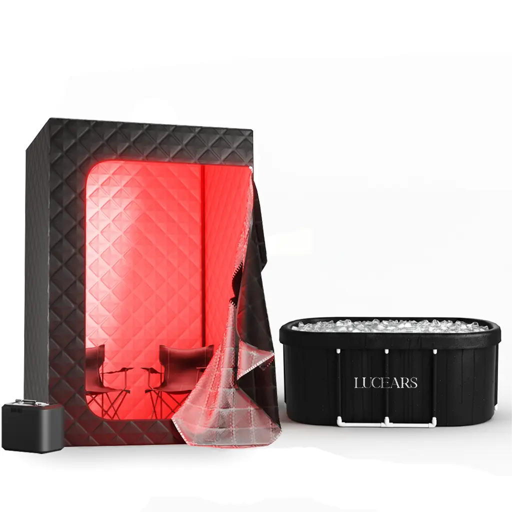 the best steam sauna with ice bath