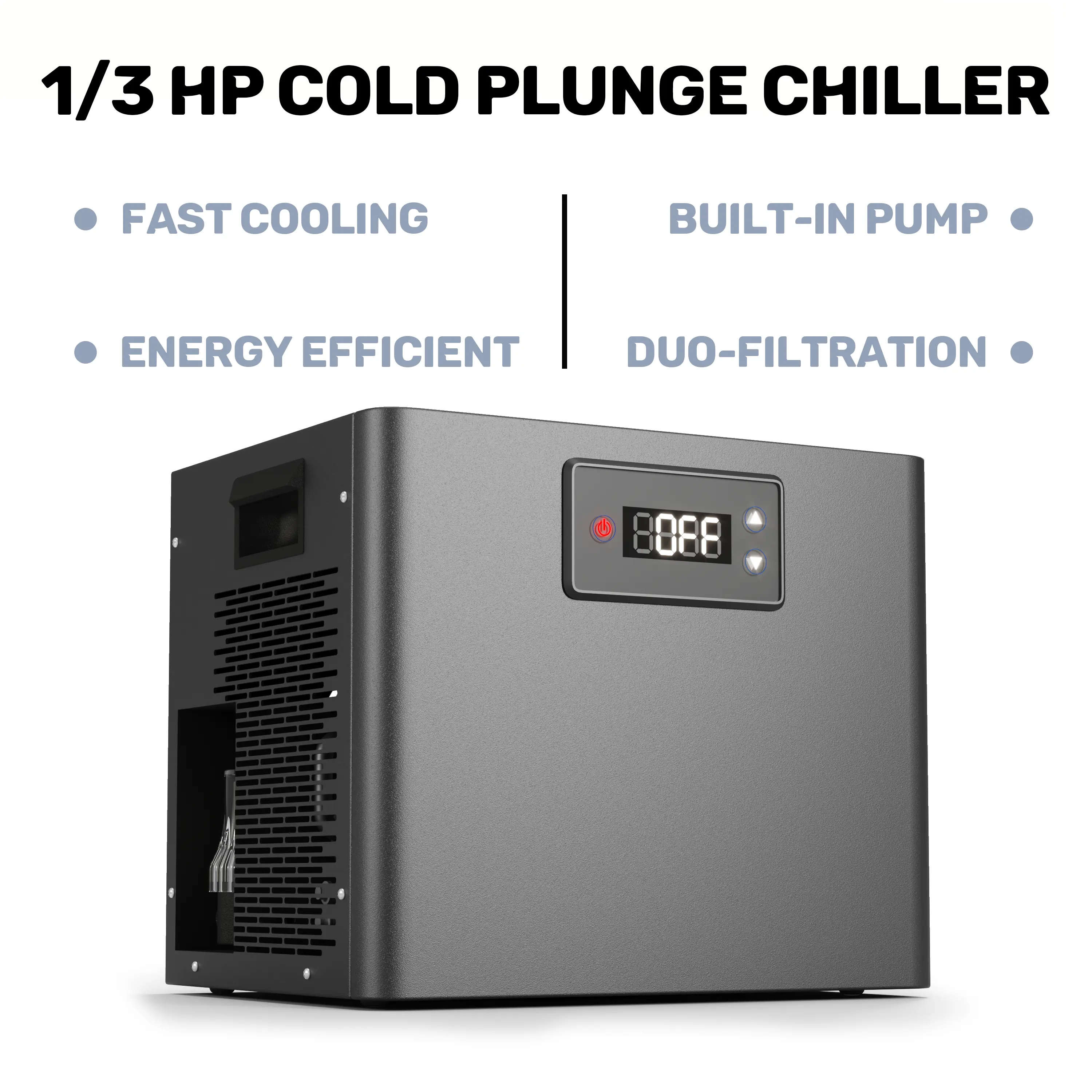 lucears water chiller is the top level of cold plunge chiller