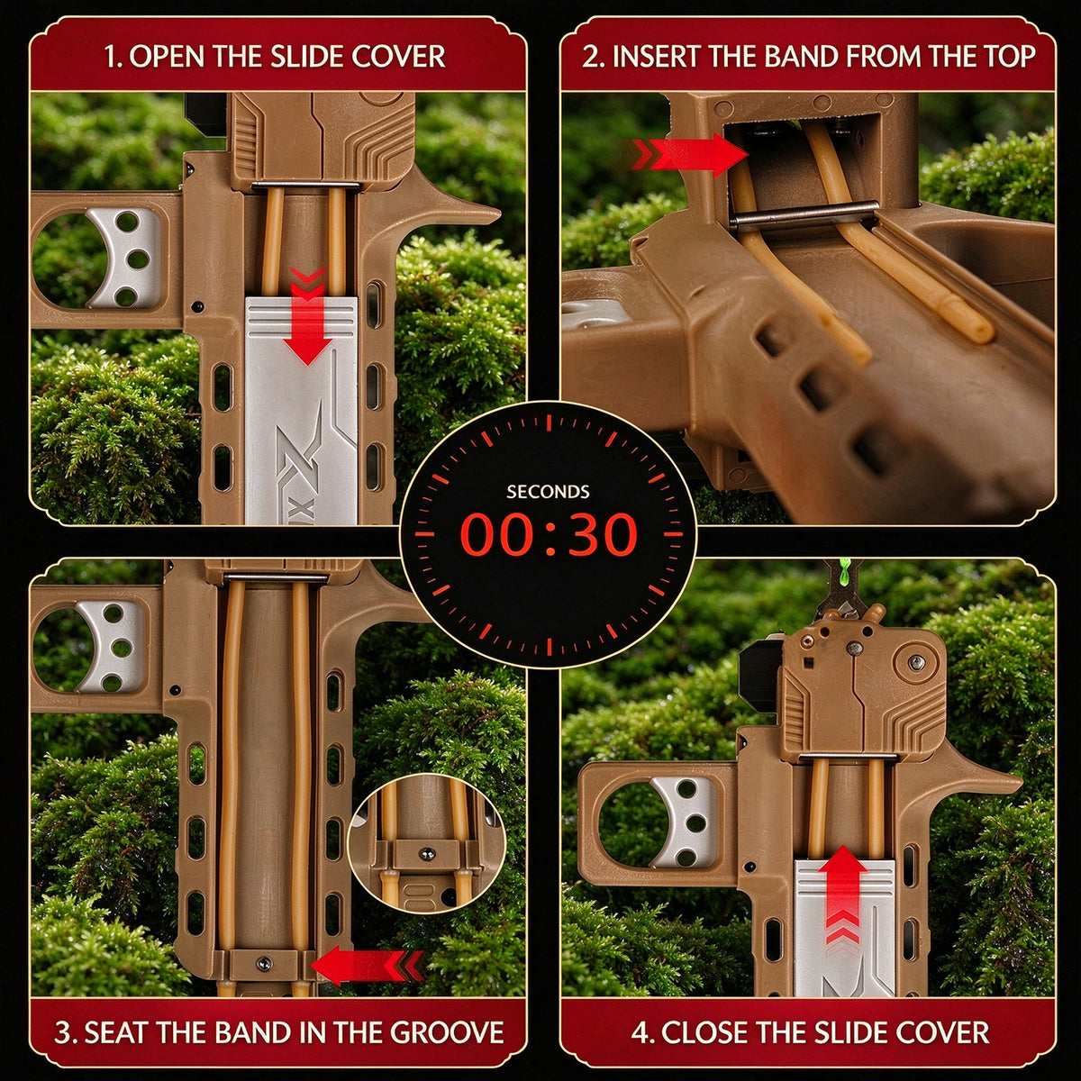 LUCEARS™  V5 Automatic Slingshot
