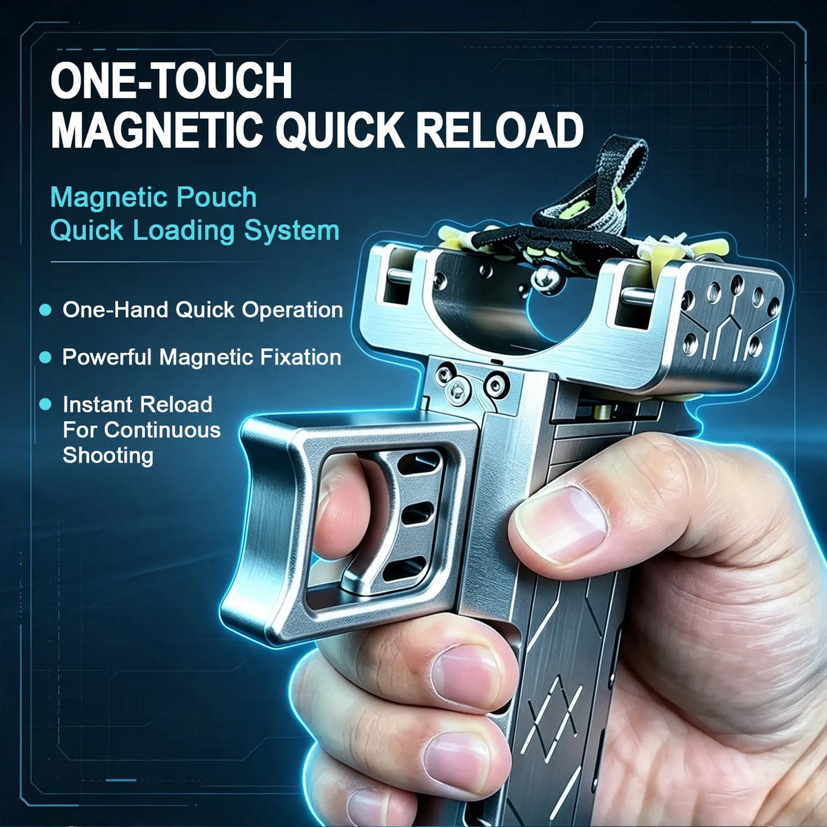 LUCEARS™  D5 Full Aluminum Alloy Slingshot Kit
