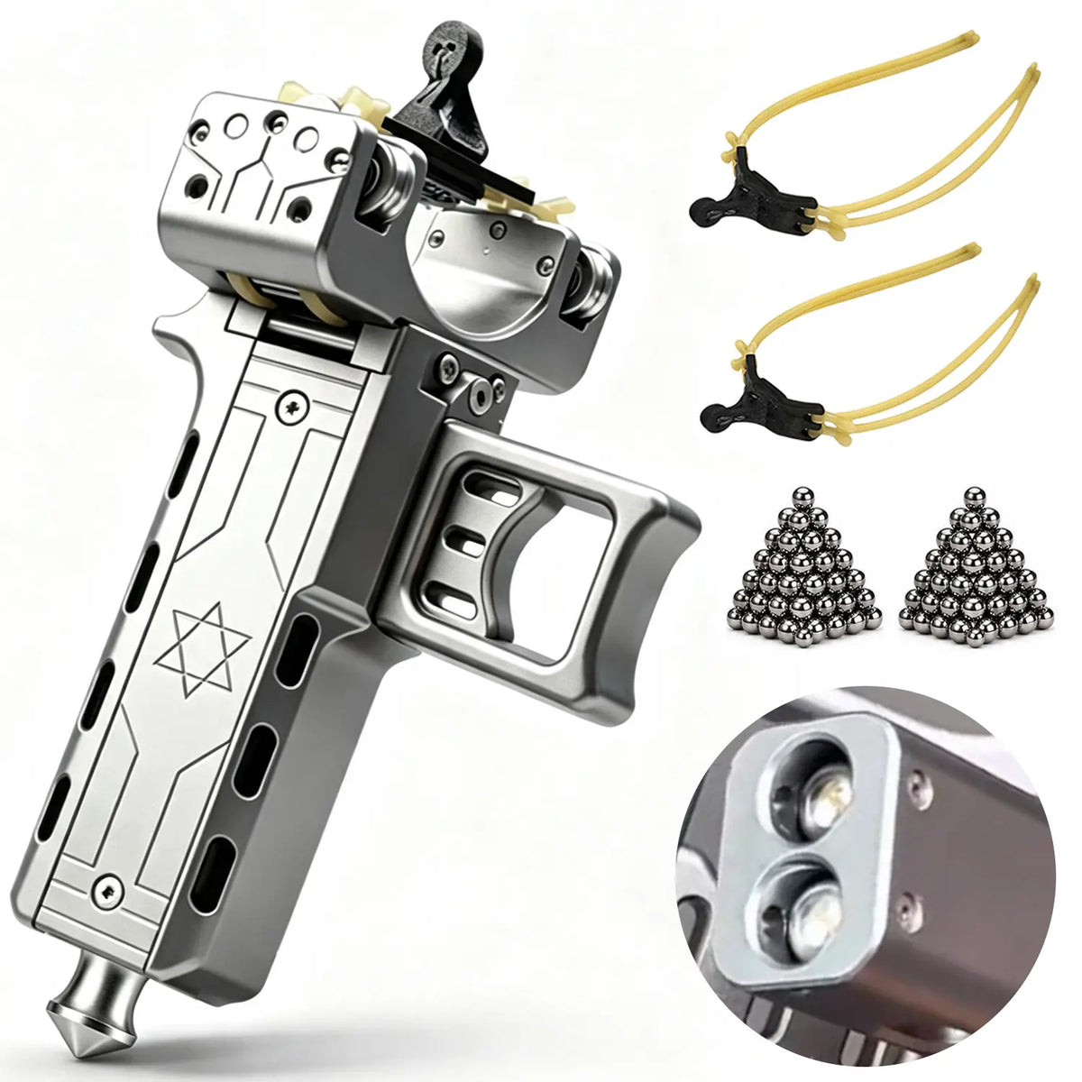 LUCEARS™  D5 Full Aluminum Alloy Slingshot Kit