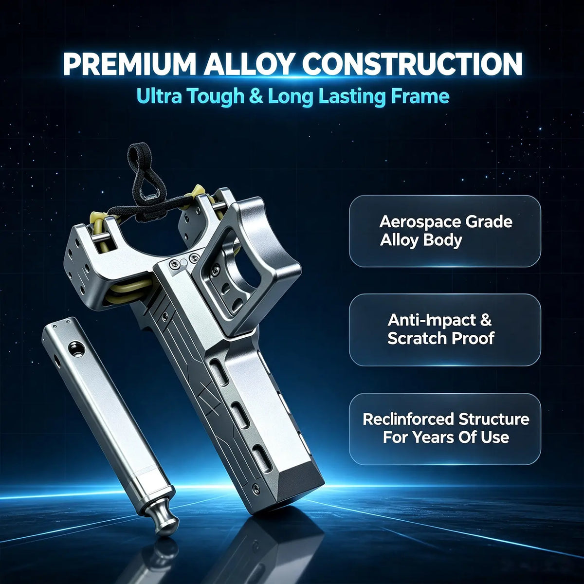 LUCEARS™  D5 Full Aluminum Alloy Slingshot Kit