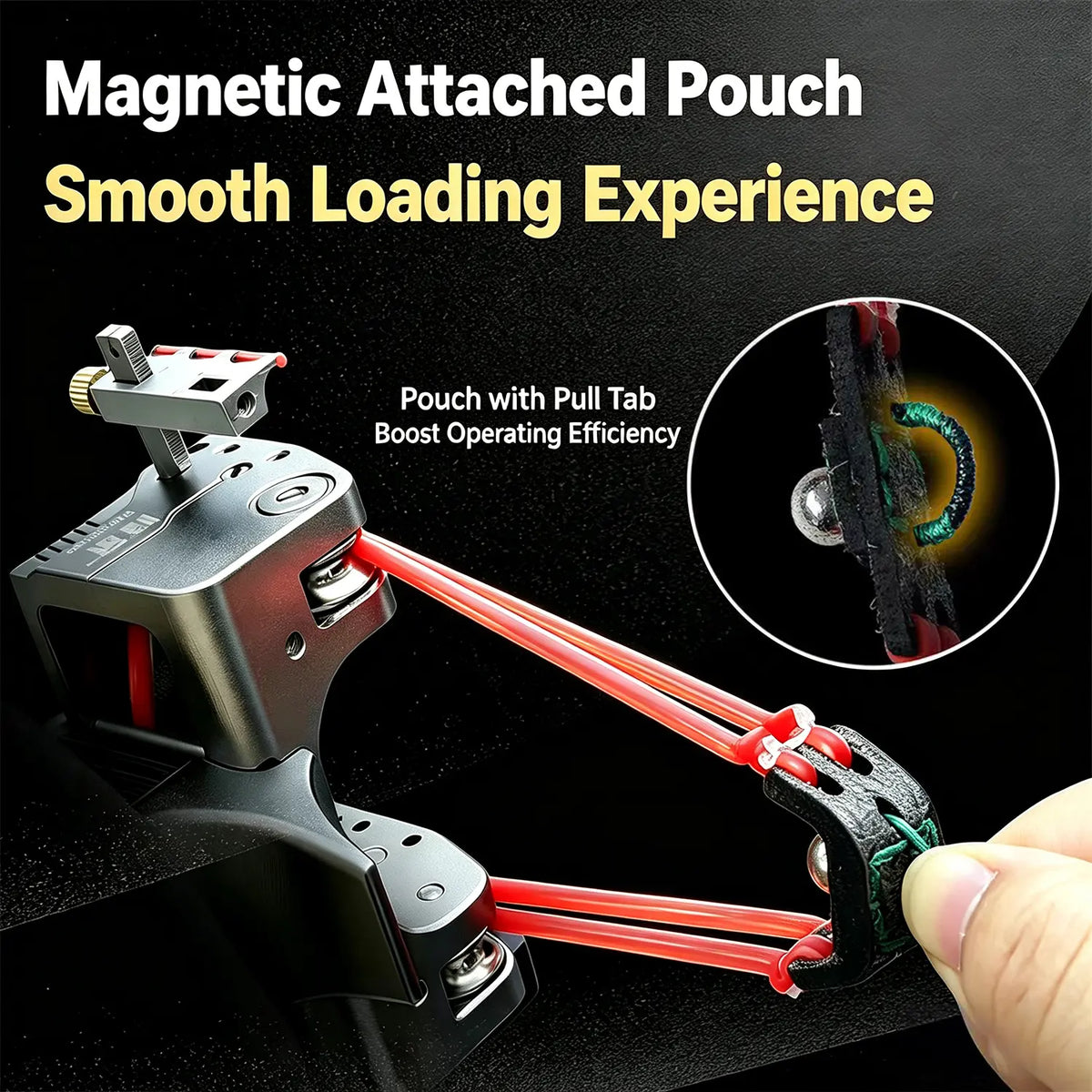 LUCEARS™  D4 Full Aluminum Alloy Slingshot Kit