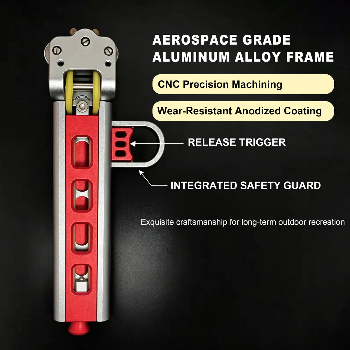LUCEARS™  D3 Full Aluminum Alloy Slingshot Kit