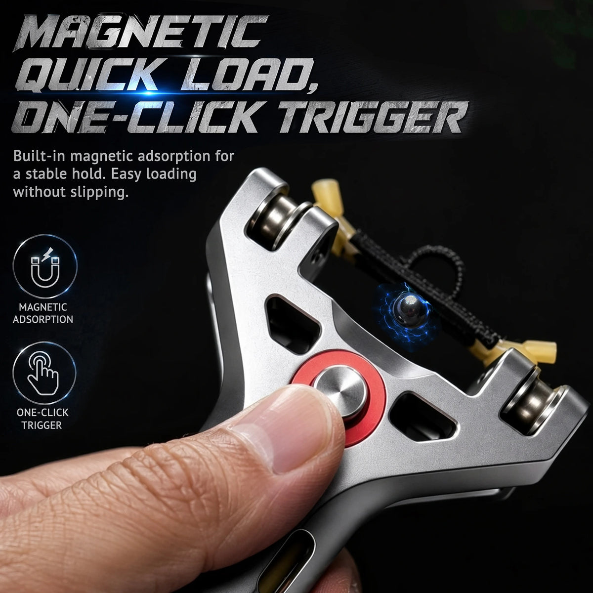 LUCEARS™ Full Aluminum Alloy Auto Slingshot Kit