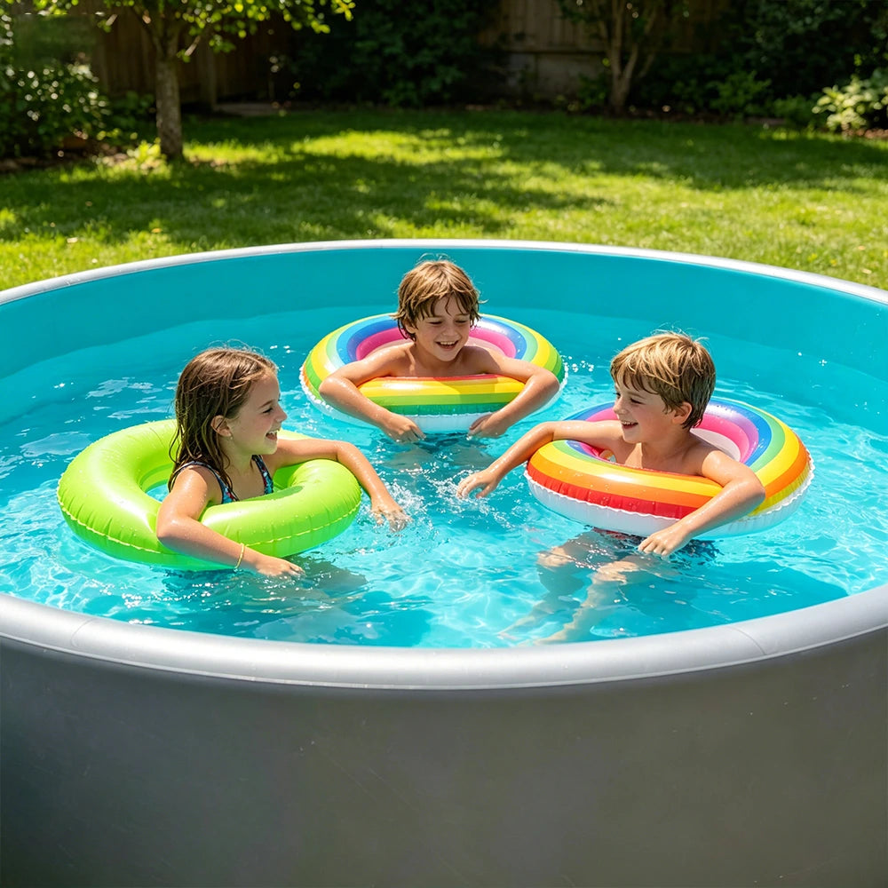 LUCEARS™ Large Inflatable Outdoor Swimming Pool