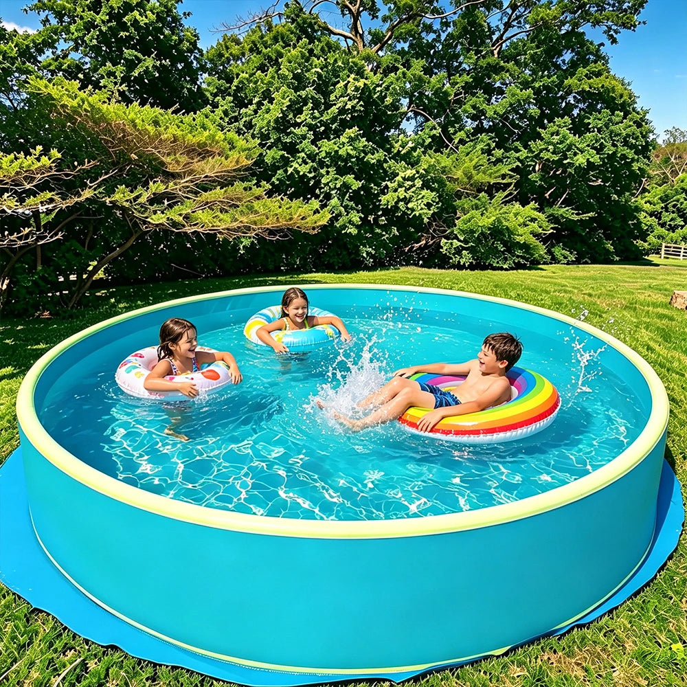 LUCEARS™ Large Inflatable Outdoor Swimming Pool
