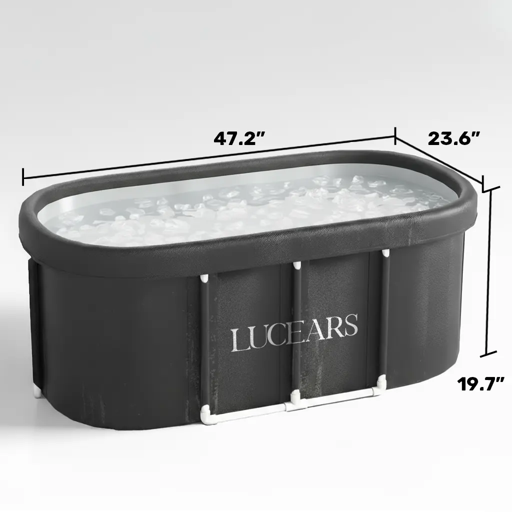 ice bath tub can fit 190cm tall adult