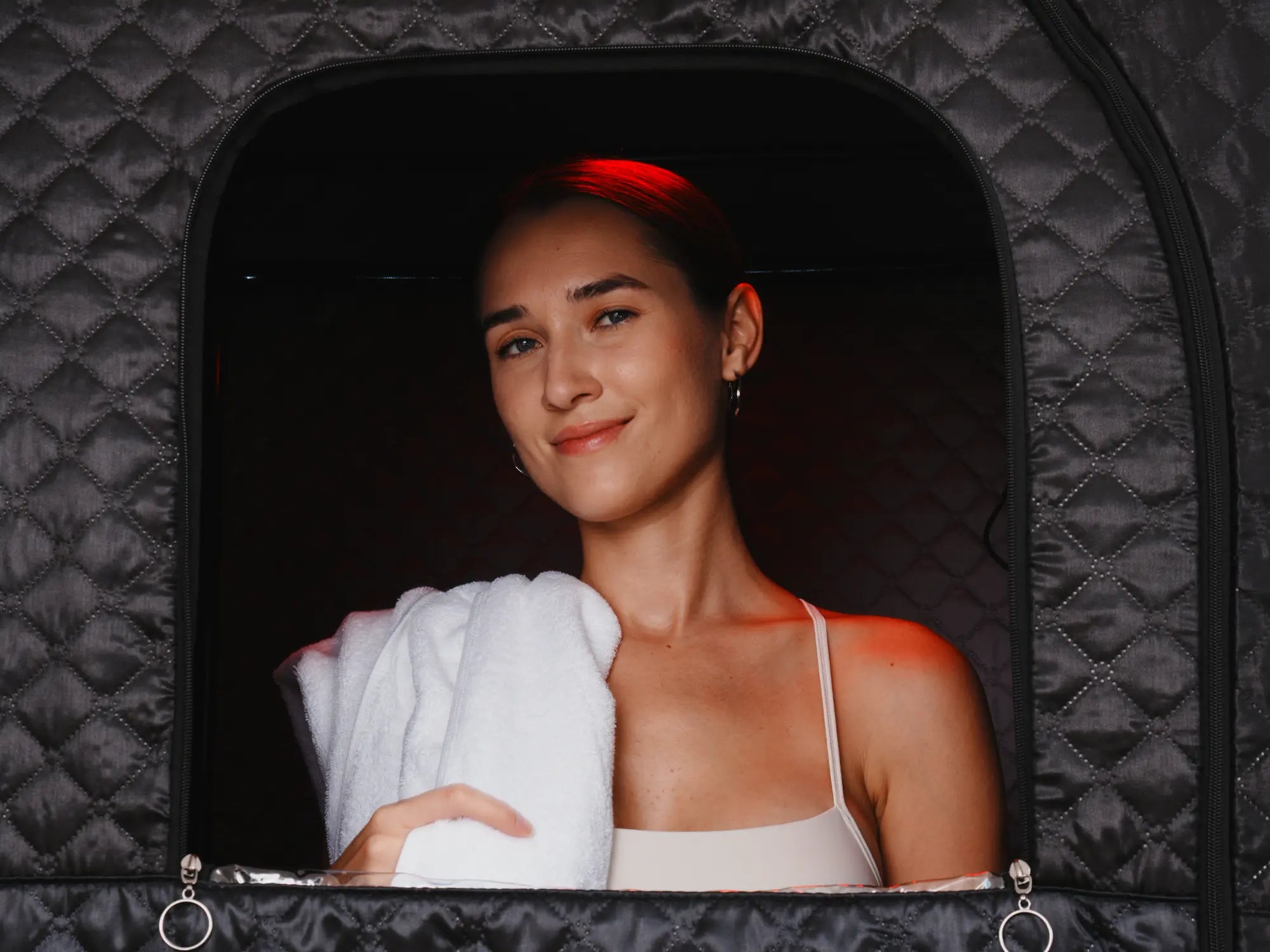 we use heating panels to improve infrared sauna temperature