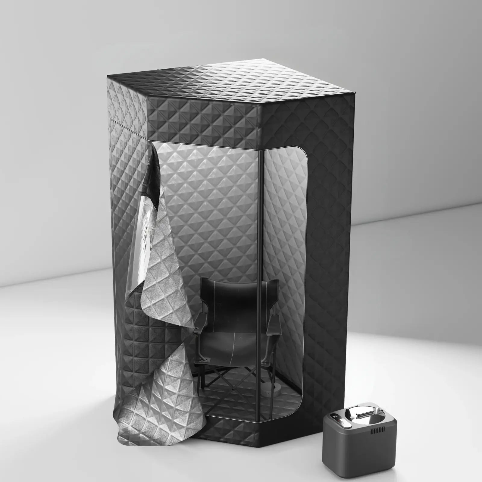 Lucears portable steam sauna for full body use at home