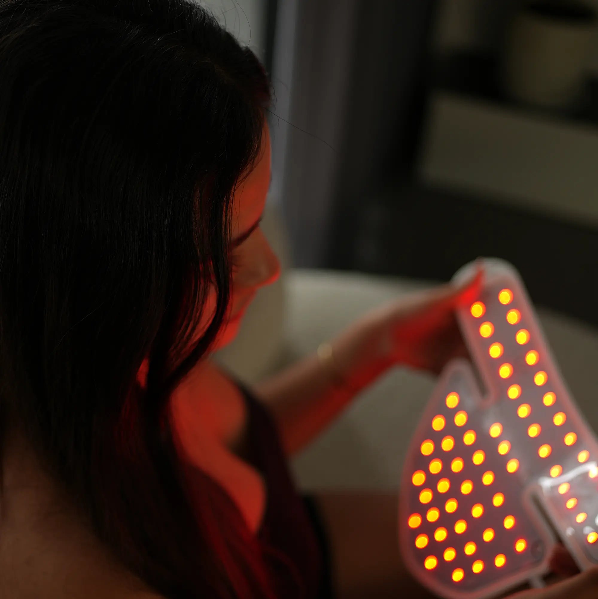 use red light therapy 5 times a week will improve your neck pain