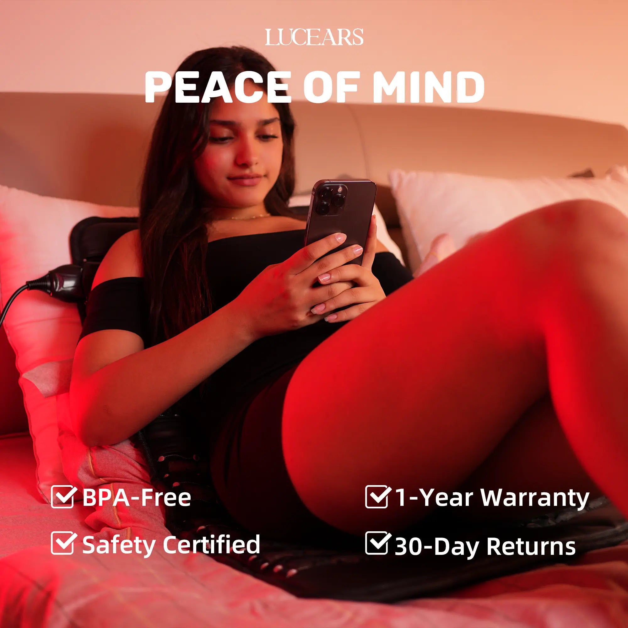 Lucears PulseMat™ Infrared PEMF Mat Demi