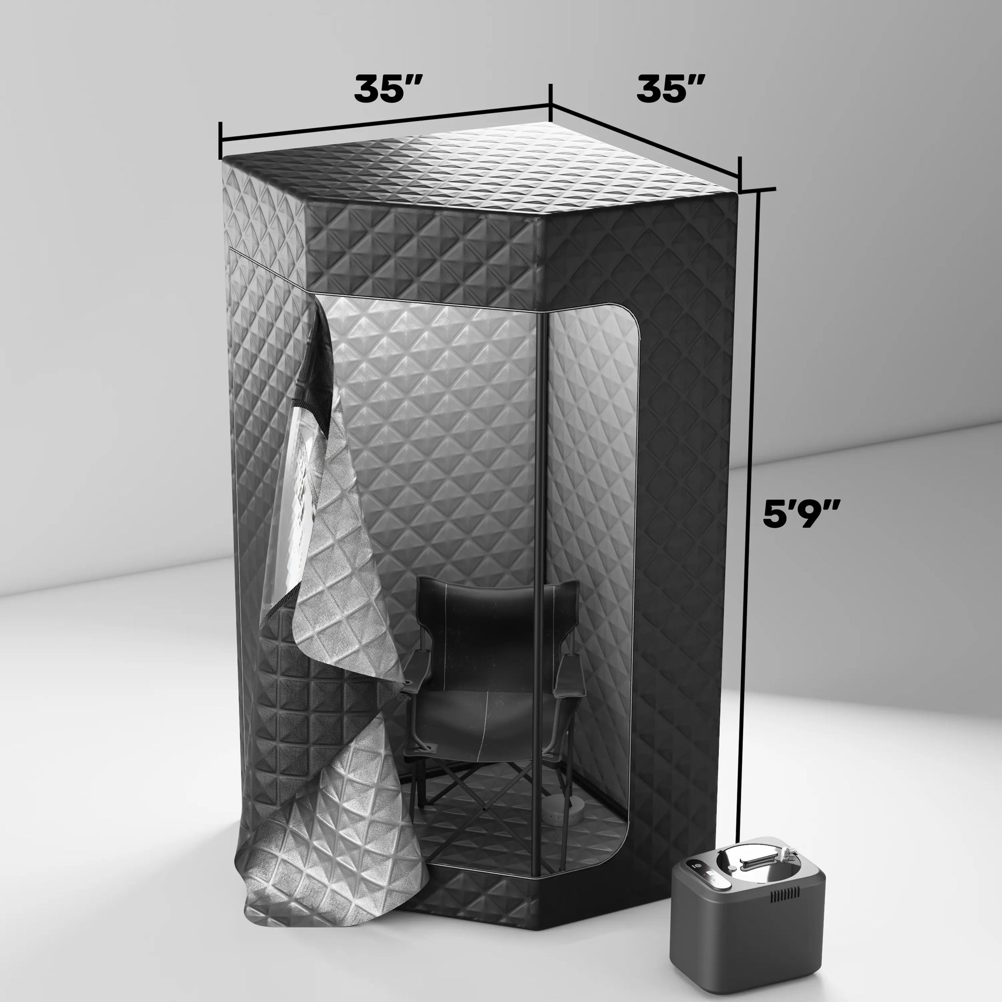 top rated one person portable sauna