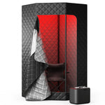 red light steam sauna for heat relaxation and improve circulation