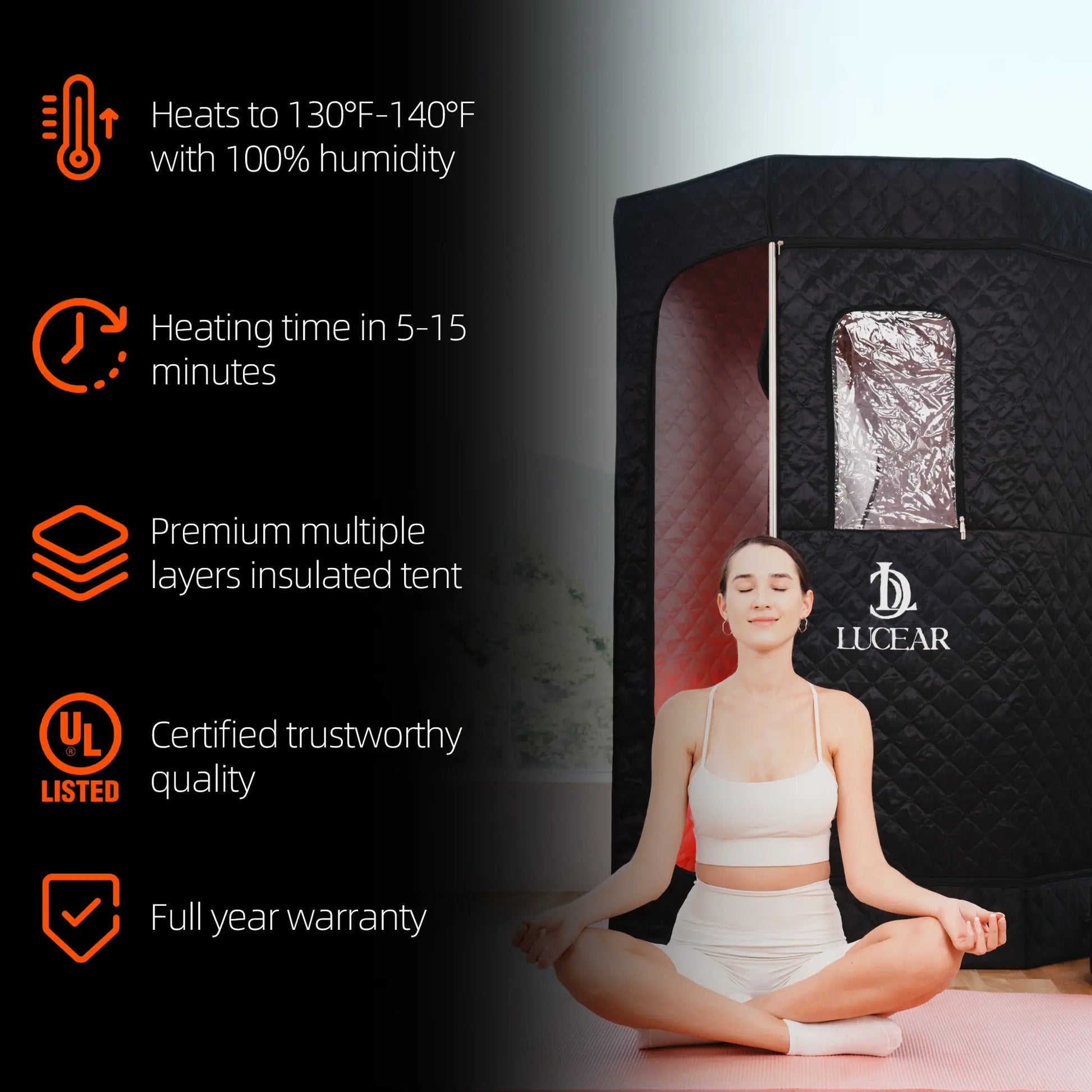 the top rated steam sauna with certified quality
